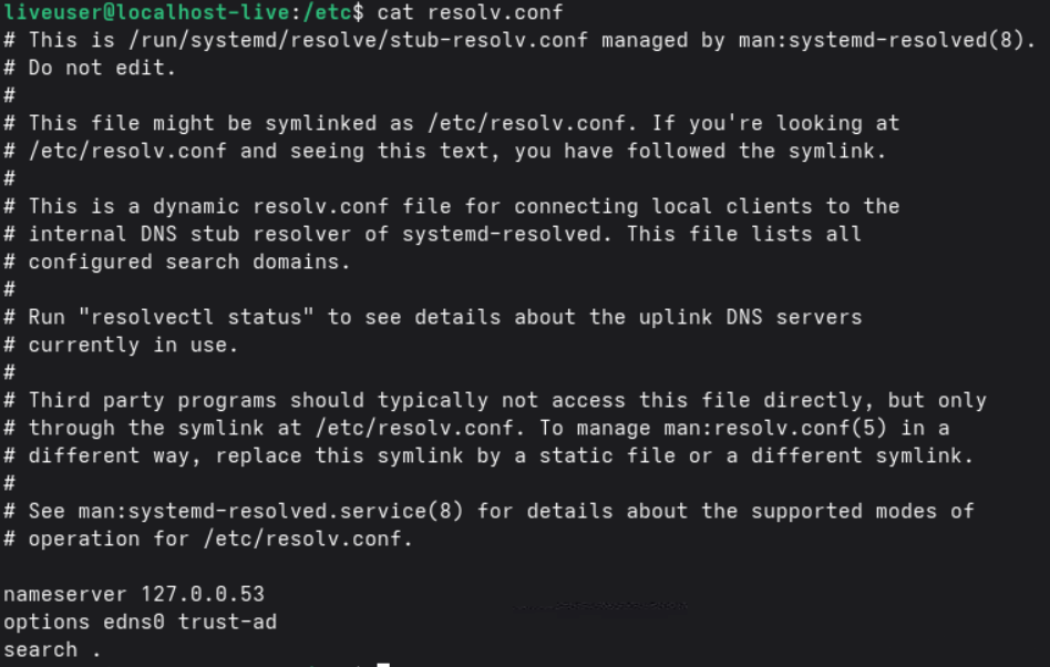 /etc/resolv.conf file